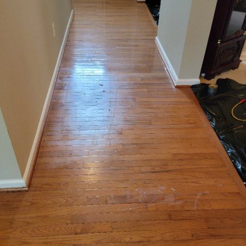 Hardwood Floor Cleaning Results 1