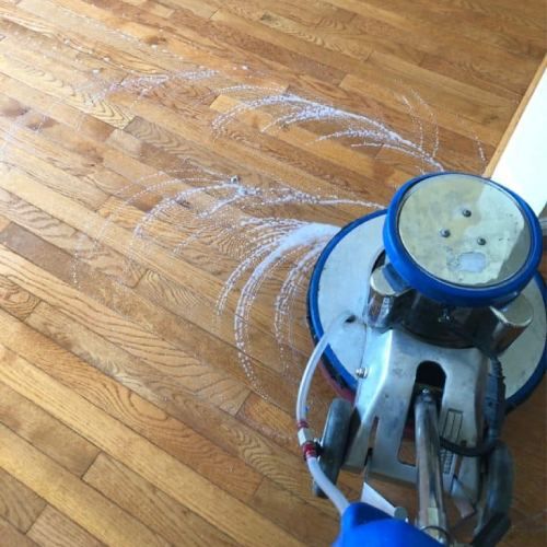 Hardwood Floor Cleaning Results 3